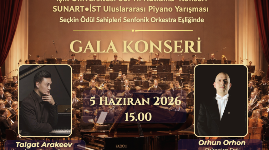 SUNART İST ve Işık &Uuml;niversitesi iş birliğiyle 30. yıl &ouml;zel kutlama konseri