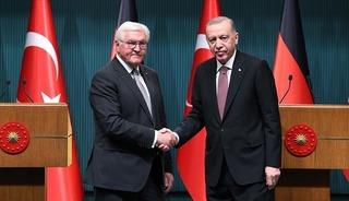 Cumhurbaşkanı Erdoğan, Almanya Cumhurbaşkanı Steinmeier ile telefonda g&ouml;r&uuml;şt&uuml;