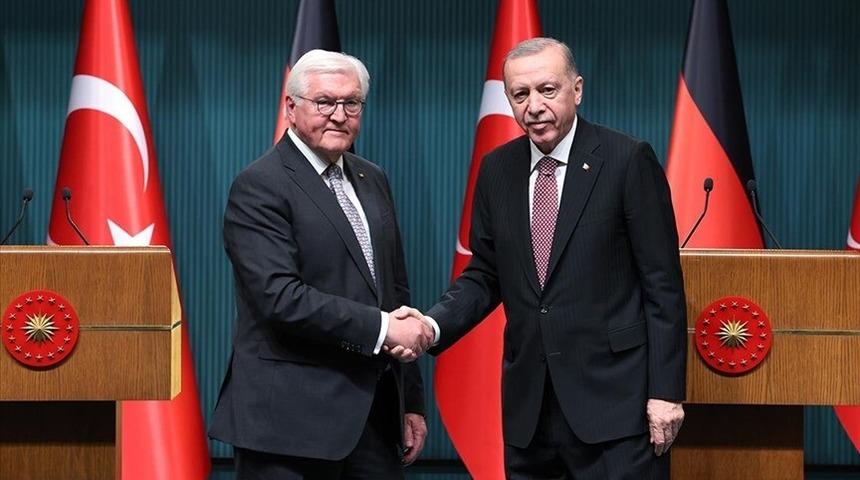 Cumhurbaşkanı Erdoğan, Almanya Cumhurbaşkanı Steinmeier ile telefonda g&ouml;r&uuml;şt&uuml;