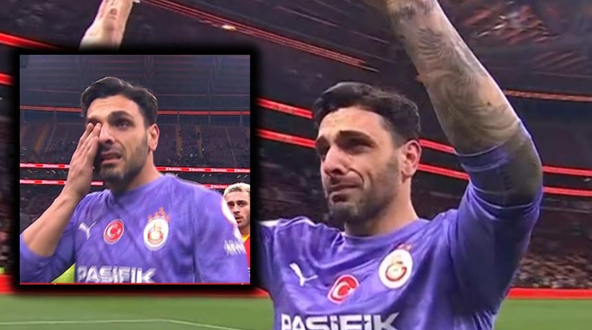 G&uuml;nay G&uuml;ven&ccedil;'e tepki sonrası sahada g&ouml;zyaşlarını tutamadı!