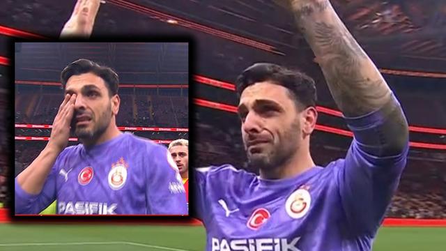 Günay Güvenç'e tepki sonrası sahada gözyaşlarını tutamadı!