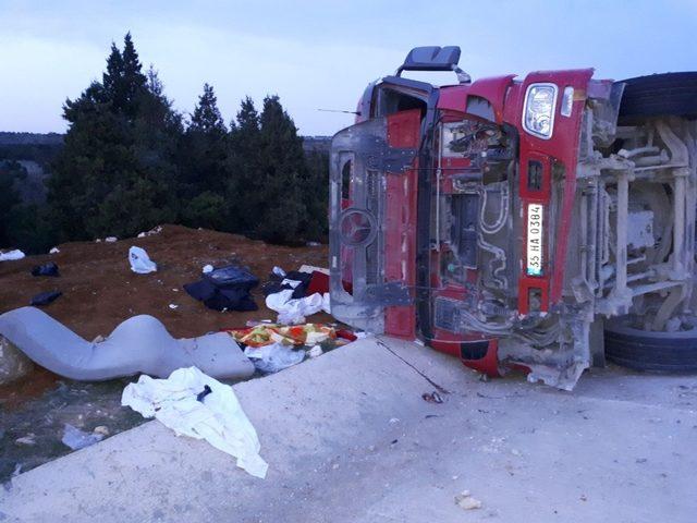 Çavdarhisar’da trafik kazası: 1 yaralı