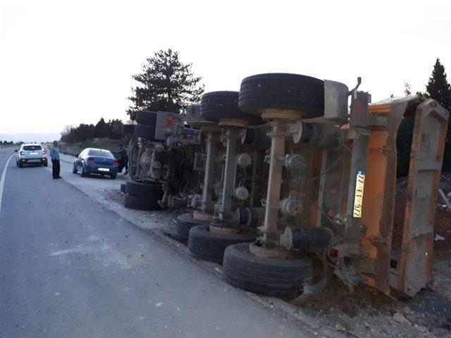 Çavdarhisar’da trafik kazası: 1 yaralı