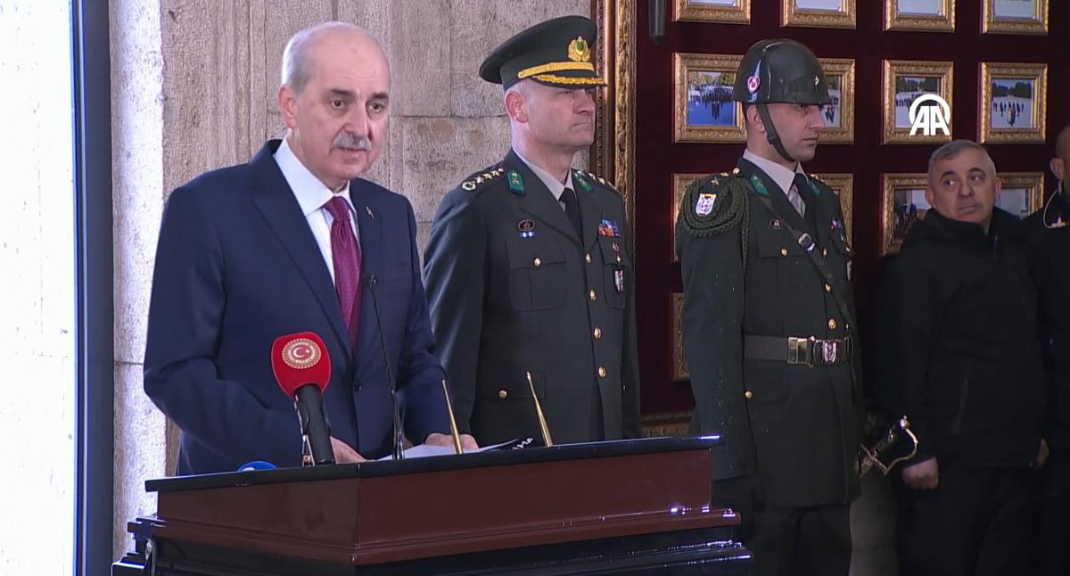 Devlet erkanından Anıtkabir ziyareti! 23 Nisan da Ata nın huzuruna &ccedil;ıktılar 4