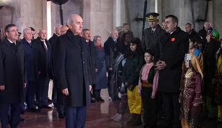 Devlet erkanından Anıtkabir ziyareti! 23 Nisan'da Ata'nın huzuruna &ccedil;ıktılar