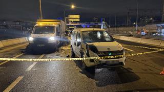 Ankara'da hafif ticari araçla motosiklet çarpıştı: 1 kişi ağır yaralandı