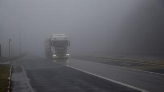 Bolu Dağı'nda sis ve sağanak etkili oldu