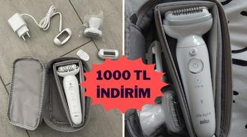 Evde profesyonel sonu&ccedil;: Braun epilat&ouml;rde ka&ccedil;ırılmayacak fırsat