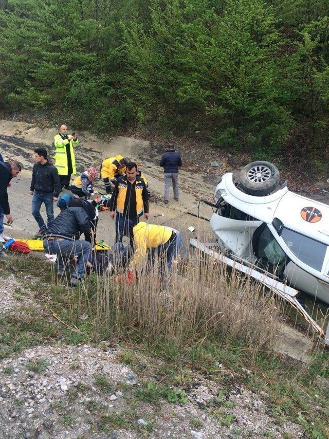 Sinop’ta trafik kazası: 2 yaralı