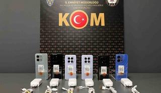 Kırşehir&rsquo;de ka&ccedil;ak cep telefonu operasyonu