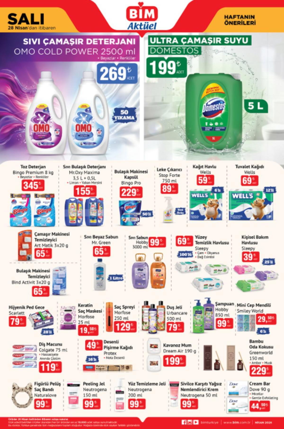 28 Nisan 2026 BİM Aktüel Haftanın Önerileri kataloğu yayınlandı!  3