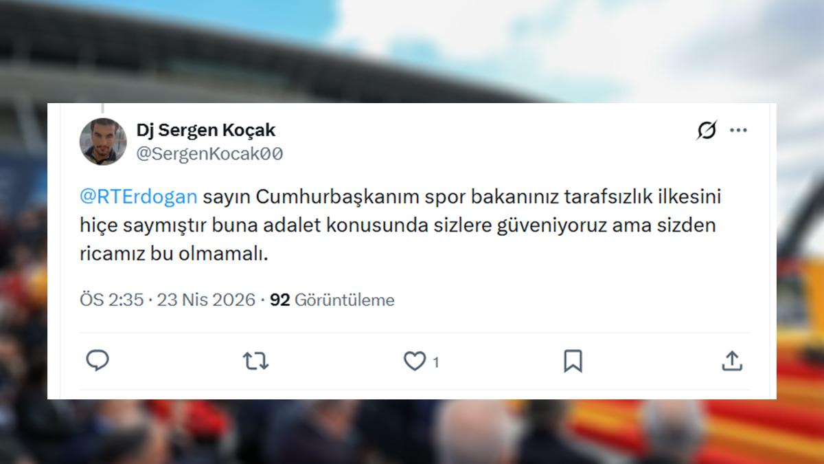 Spor Bakanı Osman Aşkın Bak ın  Galatasaray  s&ouml;zleri g&uuml;ndem oldu! Fenerbah&ccedil;e taraftarı tepki g&ouml;sterdi 6