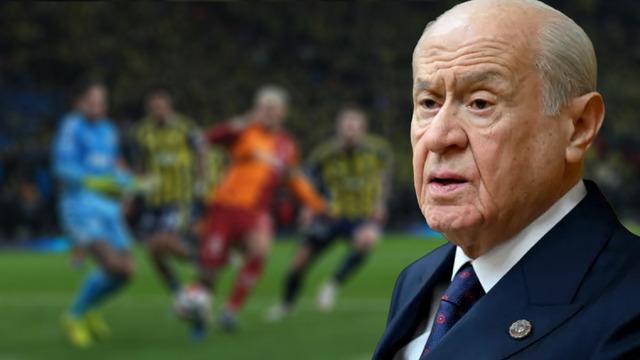 MHP lideri Bahçeli'den Galatasaray-Fenerbahçe derbisi yorumu: 