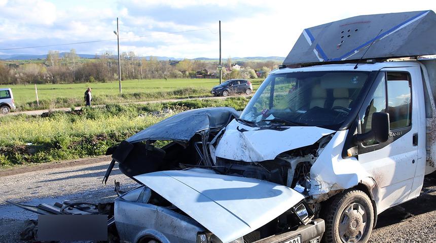 Kastamonu'da trafik kazası! 1 &ouml;l&uuml;