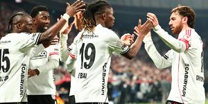 Beşiktaş Alanyaspor'u farklı yenerek kupada yarı finale kaldı! 