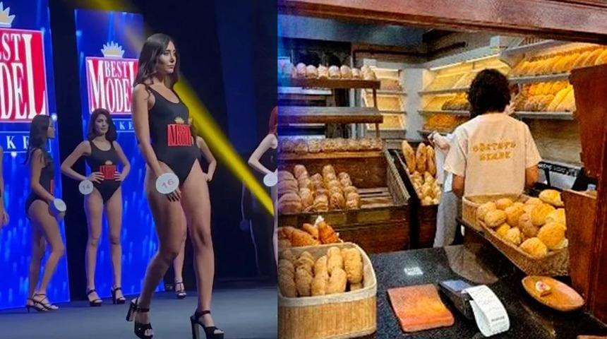 Manken Irmak &Ouml;ztaş, podyumdan indi iş bulamayınca fırıncı oldu