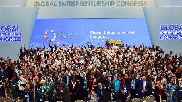Global Girişimcilik Kongresi'ne 170’i aşkın ülkeden 7 bin kişinin katıldı