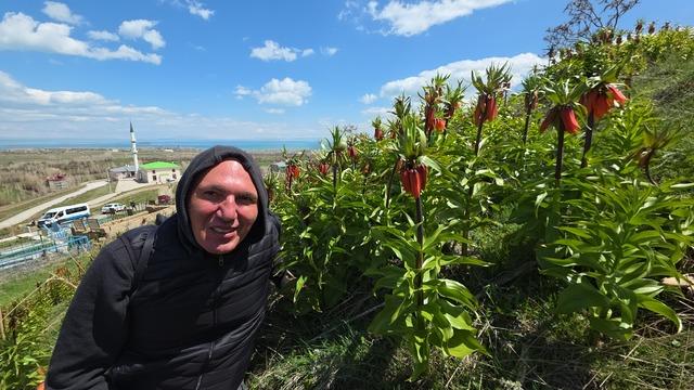 20 günlük güzellik! Görmek için İngiltere'den Van'a geldi