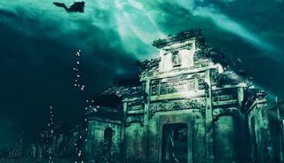 G&ouml;l&uuml;n altından şehir &ccedil;ıktı! Asırlardır suyun altında ama hala ayakta