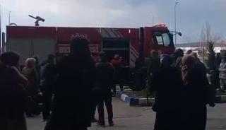 Ağrı&rsquo;da hastanede yangın paniği