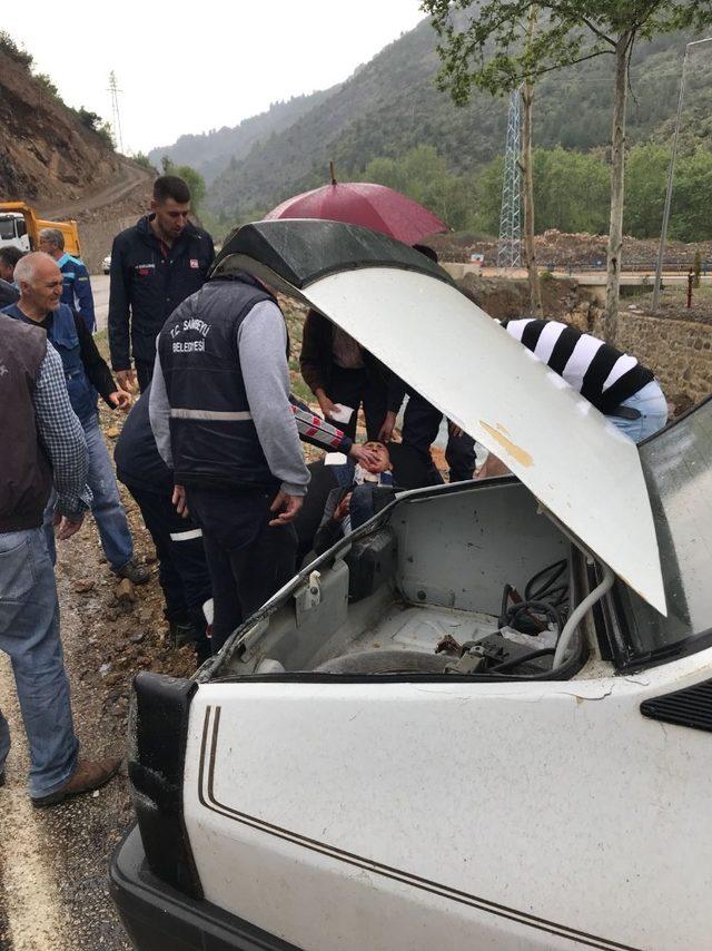 Adana’da trafik kazası: 2 yaralı