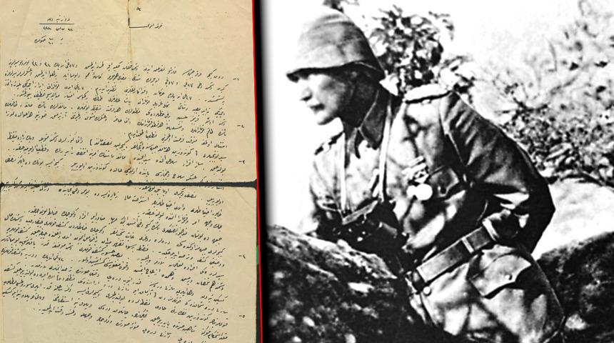 İlk kez g&ouml;receksiniz! Atat&uuml;rk'ten "Uyumayacaksınız" emri