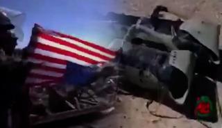 ABD helikopterini d&uuml;ş&uuml;ren İran o anları paylaştı! "Vurun ve onları parampar&ccedil;a edin"