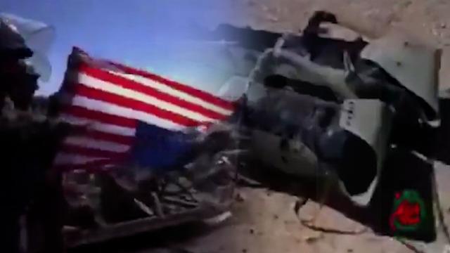 ABD helikopterini düşüren İran o anları paylaştı! Vurun ve onları paramparça edin