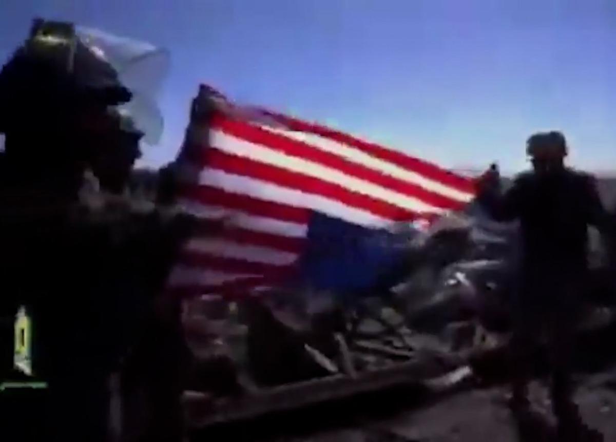 ABD helikopterini d&uuml;ş&uuml;ren İran o anları paylaştı! "Vurun ve onları parampar&ccedil;a edin" 2