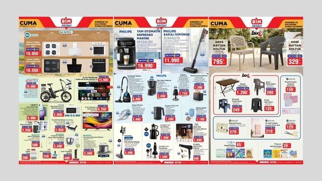 BİM'e Philips kahve makinesi geliyor! 1 Mayıs 2026 BİM kataloğu