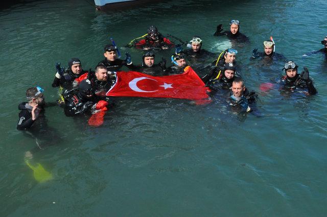 Ayvalık'ta deniz temizliğinden çıkanlar şaşırttı