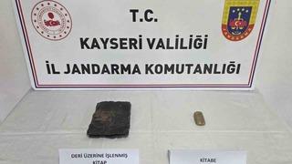 Kayseri’de tarihi eser operasyonu