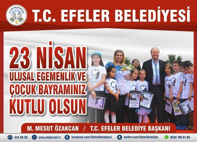 Başkan Özakcan’ın 23 Nisan Ulusal Egemenlik ve Çocuk Bayramı mesajı