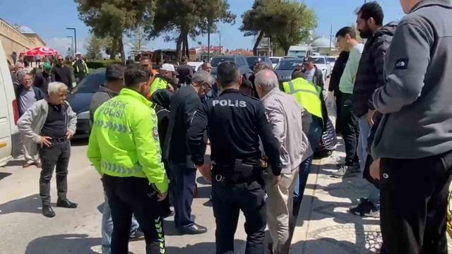 Kocası gaza basınca eşi aracın altında kaldı 1