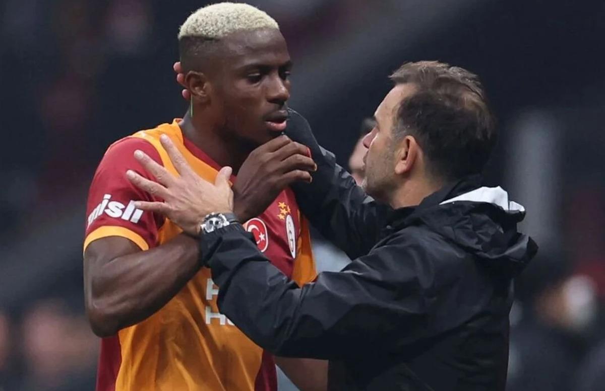 Fenerbah&ccedil;e derbisi &ouml;ncesi Galatasaray dan s&uuml;rpriz Osimhen kararı! 1