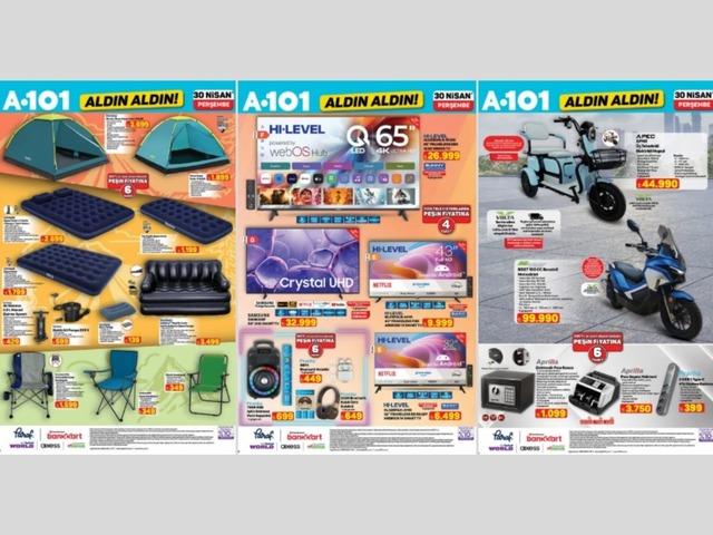 A101'e &ccedil;adır geliyor! 30 Nisan 2026 A101 kataloğu