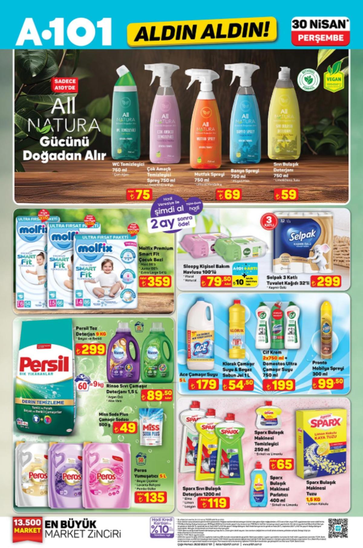 A101 e çadır geliyor! 30 Nisan 2026 A101 kataloğu 3