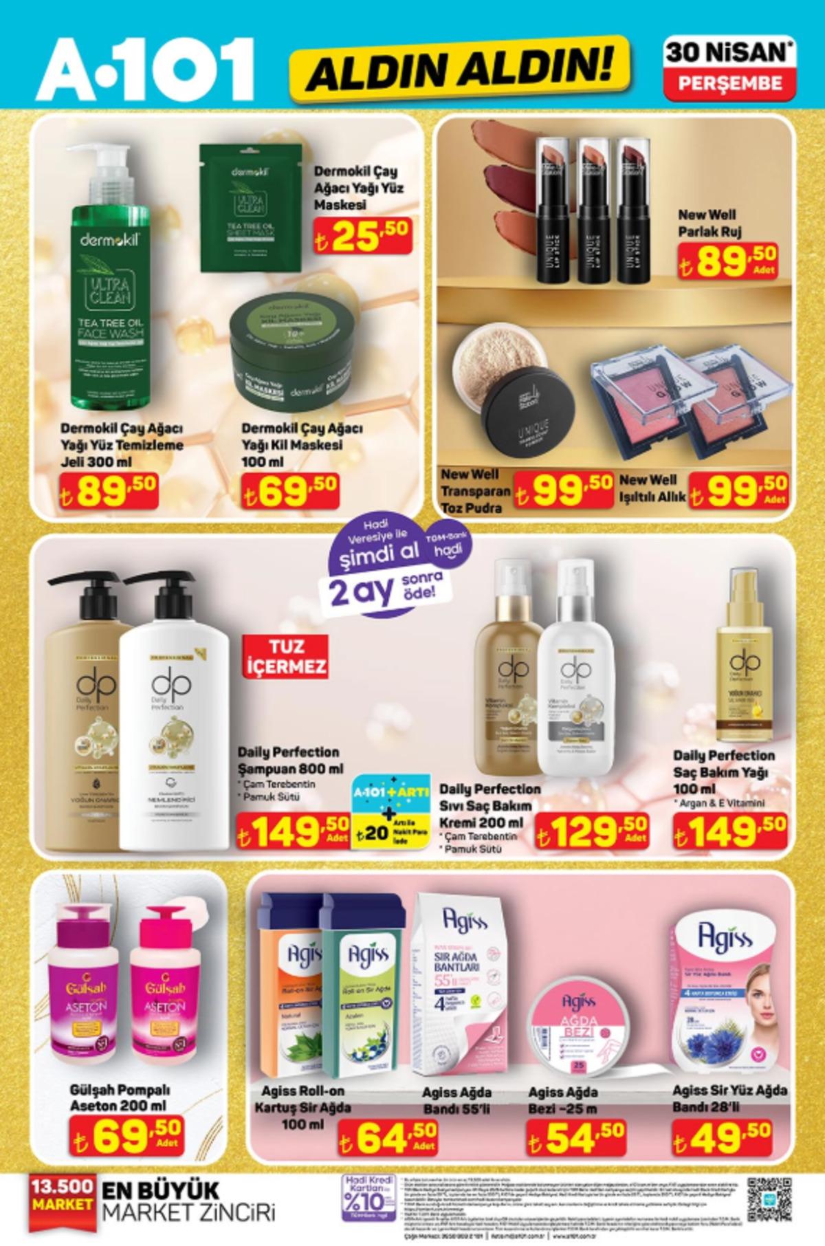 A101 e çadır geliyor! 30 Nisan 2026 A101 kataloğu 4