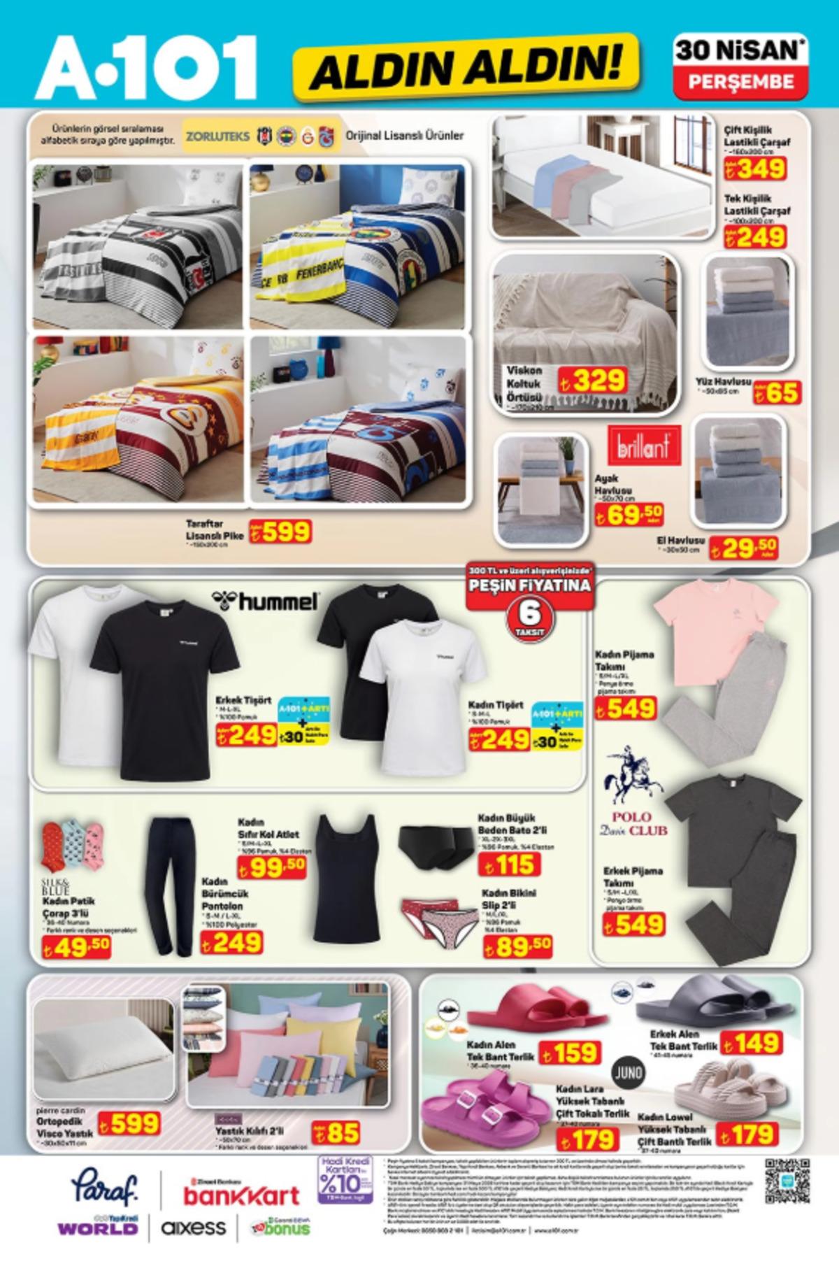 A101 e çadır geliyor! 30 Nisan 2026 A101 kataloğu 11