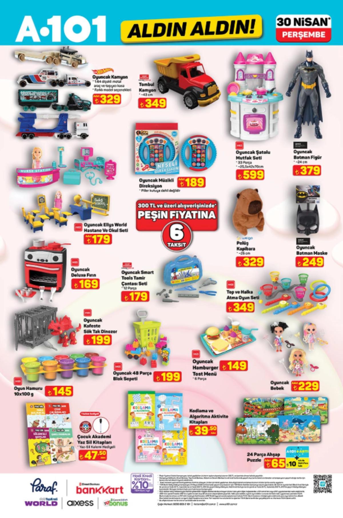 A101 e çadır geliyor! 30 Nisan 2026 A101 kataloğu 12