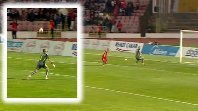 Türkiye topraklarında daha önce görülmemiş kaleci hatası!