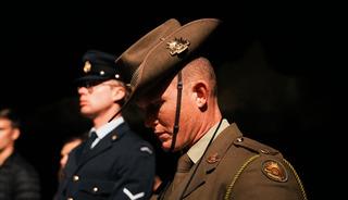 &Ccedil;anakkale'deki Anzak Koyu'nda Şafak Ayini