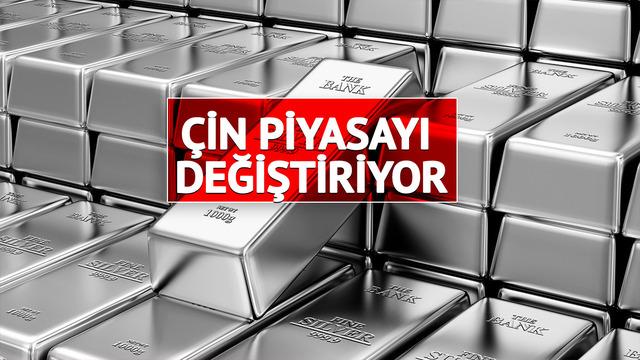 &Ccedil;in sessiz sedasız g&uuml;m&uuml;ş topluyor, fiyatlar ne olur?