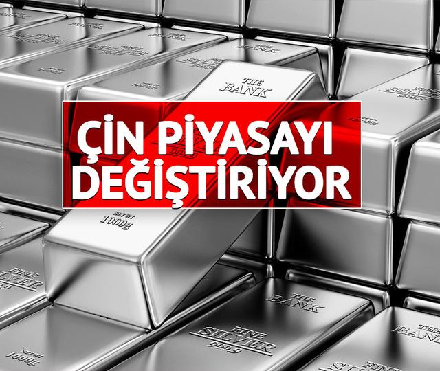 &Ccedil;in sessiz sedasız g&uuml;m&uuml;ş topluyor, fiyatlar ne olur?