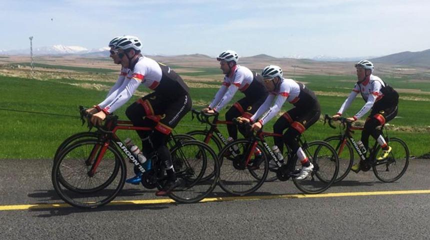 Bisiklet takımlarının kamp tercihi Erciyes oldu