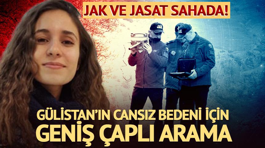 JAK VE JASAT ekipleri sahada! G&uuml;listan Doku'nun cansız bedeni i&ccedil;in geniş &ccedil;aplı arama