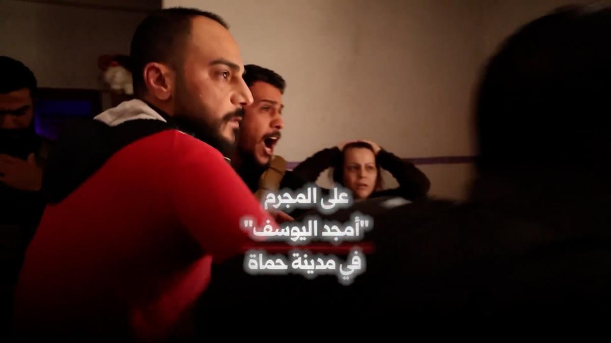 Tadamon katliamcısı Emced Yusuf un yakalanışı saniye saniye kamerada! Kimlik tespitinde  T&uuml;rk profes&ouml;r  detayı 7