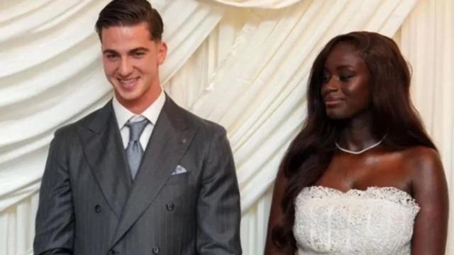 Milli futbolcu Bertuğ Yıldırım sessiz sedasız evlenmişti! Nikâh fotoğraflarını bir anda sildi