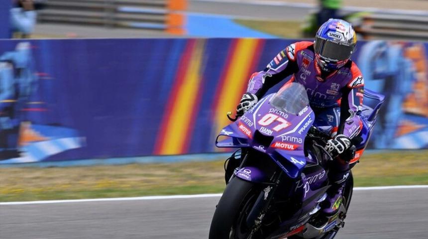 Toprak Razgatlıoğlu, MotoGP sprint yarışında yaptığı kaza sonucu yarış dışı kaldı