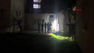 Yer: Sivas! 2 katlı müstakil ev yan yattı